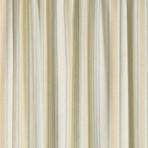 Alternative view of 1 Pair Of Hove Stripe Pencil Pleat Curtains - Natural