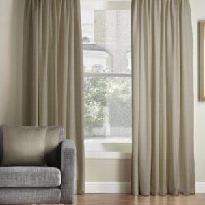 Alternative view of 1 Pair Of Plain Vogue Ready Made 3" Pencil Pleat Curtains