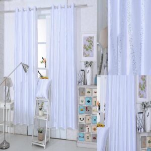 Alternative view of CLEARANCE Diamante White Panel 54" Drop