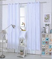 CLEARANCE Diamante White Panel 54" Drop