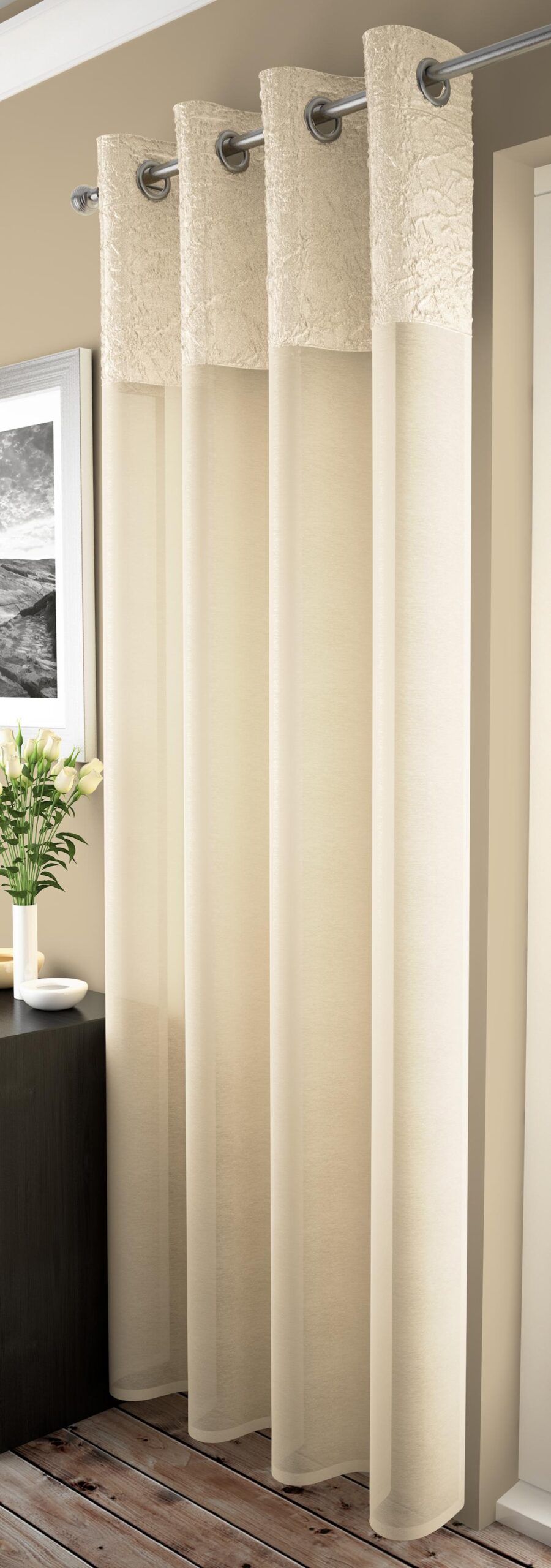 Madeira Eyelet Voile Panel - Image 3