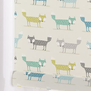 Alternative view of Foxy Roller Blind - TEAL