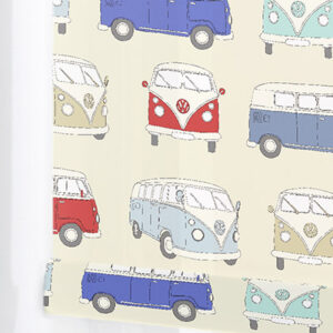 Alternative view of VW Campervan Roller Blind - Blue