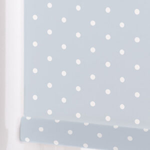 Alternative view of Dotty Roller Blind - POWDER BLUE