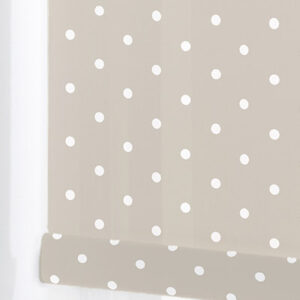 Alternative view of Dotty Roller Blind - TAUPE