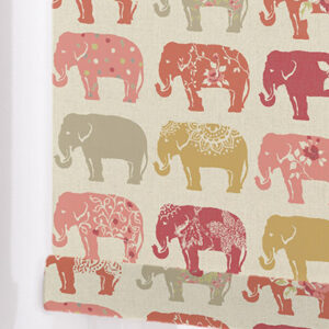 Alternative view of Elephants Roller Blind - SPICED