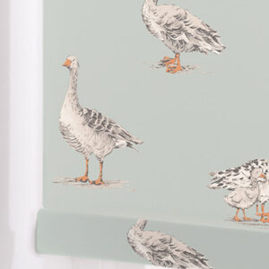 Alternative view of Geese Roller Blind - DUCKEGG
