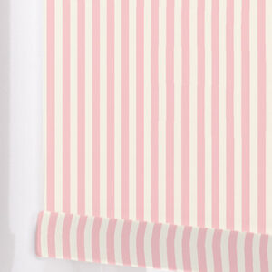 Alternative view of Party Stripe Roller Blind - PINK
