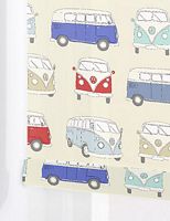 VW Campervan Roller Blind - Blue