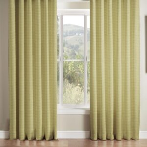 Stellar Pencil Pleat Lined Curtains CITRUS