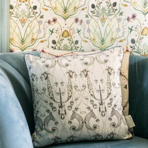 The Chateau By Angel Strawbridge Des Animaux Cushion