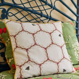 The Chateau By Angel Strawbridge Honeycomb Cushion