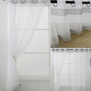Las Vegas Eyelet Panel WHITE