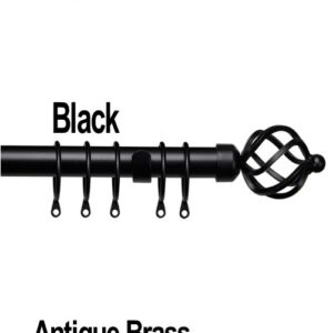 Alternative view of Pristine Extendable Curtain Poles - Cage