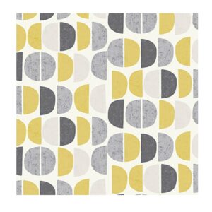 Alternative view of Luna Ochre Roman Blind