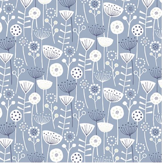 Bergen Roller Blind Blue - Image 3