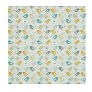 Alternative view of Bird Ochre Roman Blind