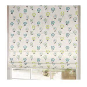Elsa Teal Roman Blind