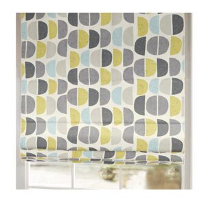 Luna Teal Roman Blind