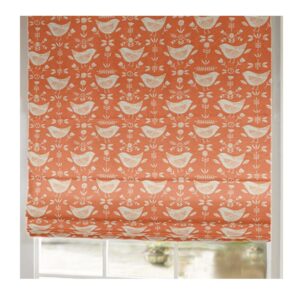 Narvik Burnt Orange Roman Blind