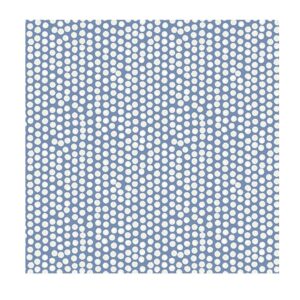 Alternative view of Spotty Blue Roman Blind