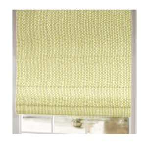 Spotty Ochre Roman Blind