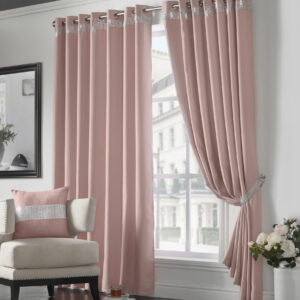 Palace Curtains - Blush