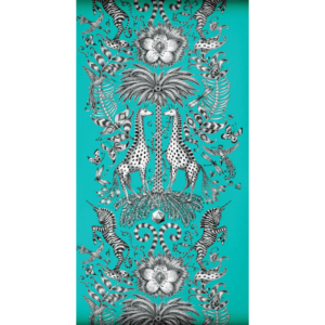 Alternative view of Kruger Wallpaper Teal