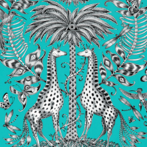 Kruger Wallpaper Teal