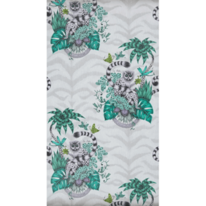 Alternative view of Lemur Wallpaper Jungle