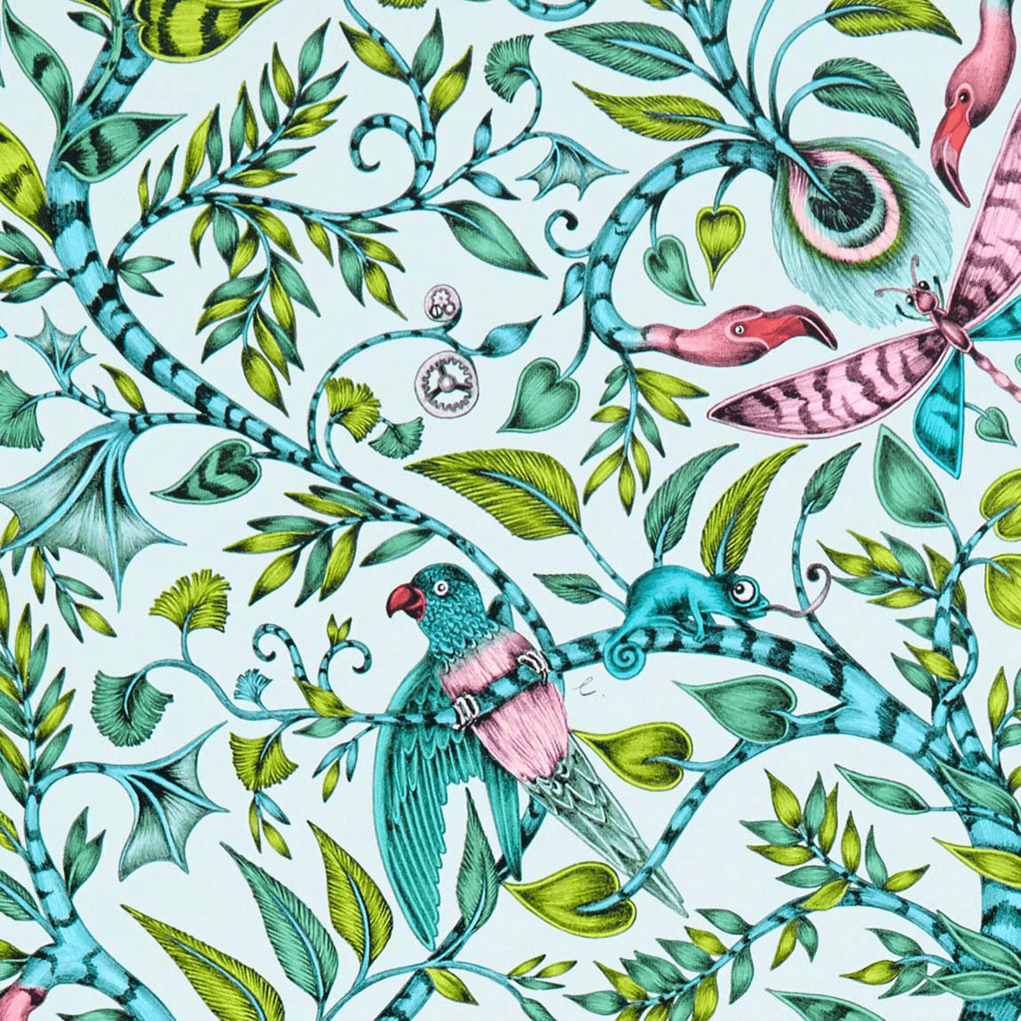 Rousseau Wallpaper Eggshell