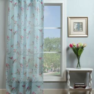 Alternative view of Blossom Tie Top Voile Panel