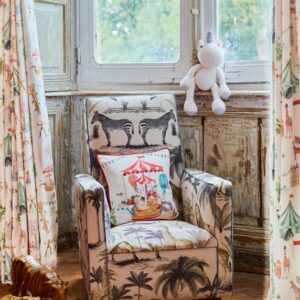 Alternative view of The Chateau By Angel Strawbridge Carousel Cushion