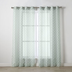 Alternative view of 1 Pair Of Harper Eyelet Panels SAGE