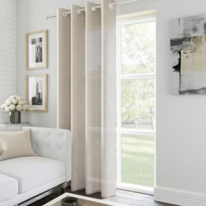 Alternative view of Studio Eyelet Panel NATURAL