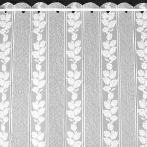 Maple Louvre Blinds White