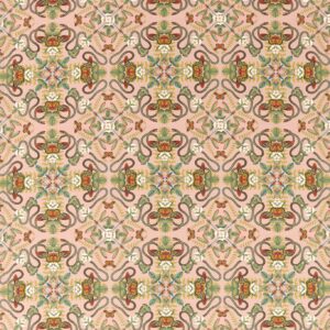 EMERALD FOREST Fabric Sold By The Meter - BLUSH