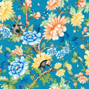 SAPPHIRE GARDEN Wallpaper - SAPPHIRE