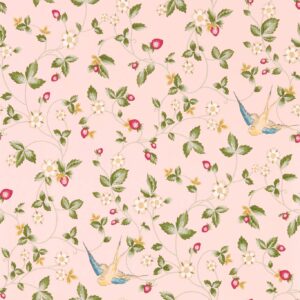 WILD STRAWBERRY Wallpaper - BLUSH