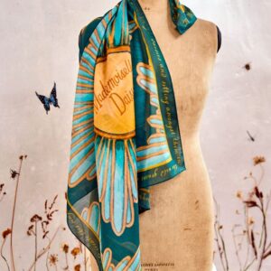 Alternative view of The Chateau Head / Neck Shawl Scarves 5 Designs & 2 Sizes