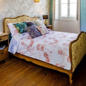 The Chateau By Angel Strawbridge - TOILE Red & Blue Reversible Duvet Set