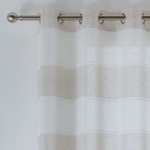 Santorini Voile Panel - Beige