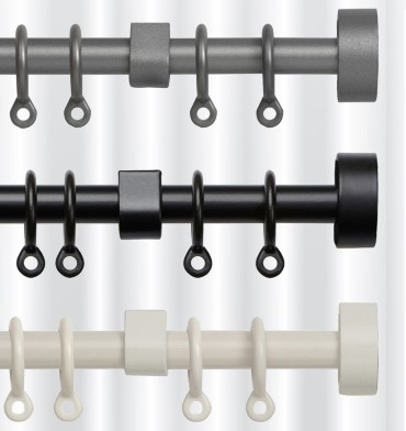 13-16mm Extendable Stud End Pole Set 120-210cm & 150-280cm