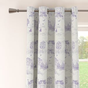 Alternative view of Chateau du Toile Made to Measure Curtains – Bleu (Blue)