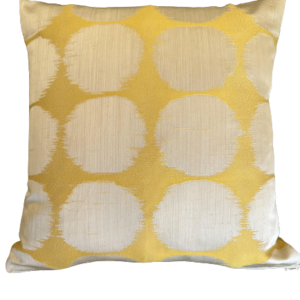 Ashley Wilde By KAI Aalto Ochre Dotty Cushion Cover 17" x 17" - 3 Options