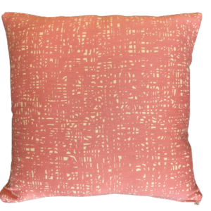 Orla Kiely Cushion Cover Bark Textured Bubblegum Pink 17" x 17" - 3 Options