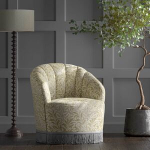 Alternative view of William Morris Willow Boughs Fabric Sold By The Meter - Linen