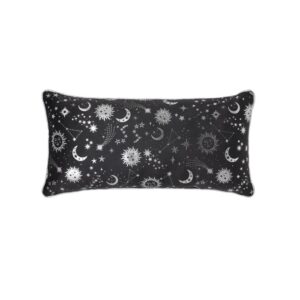 Skinny Dip Celestial Charcoal Grey Cushion - 30 x 60cm