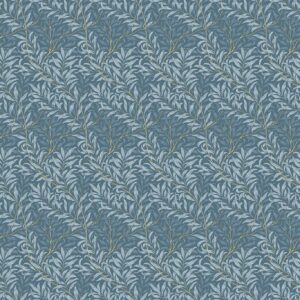William Morris Willow Boughs Fabric Sold By The Meter - Denim