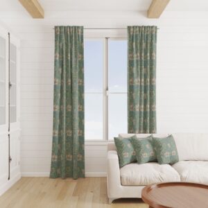 HONEYSUCKLE Made to Measure Curtains – Seaspray